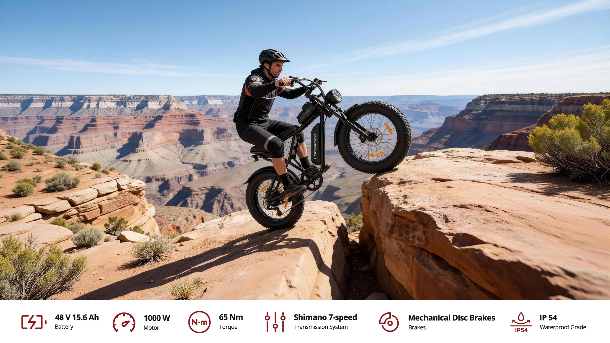 L20 MIN ride at the canyon edge